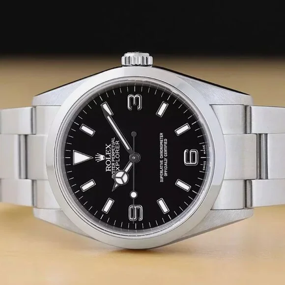 Rolex Men's Explorer 36mm ORIGINAL PAPERS BOX - Picture 5 of 8